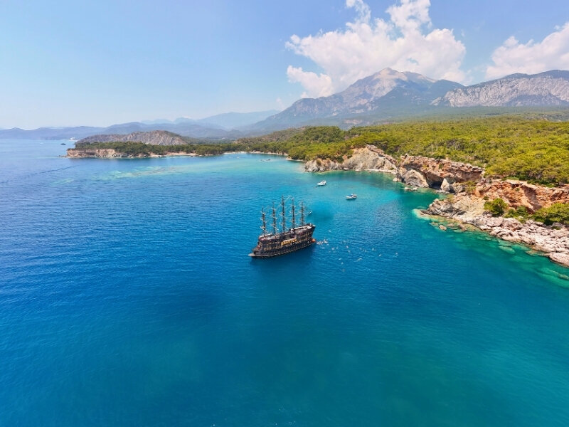 Phaselis Antik Koyu | Yüzme (~1 saat)