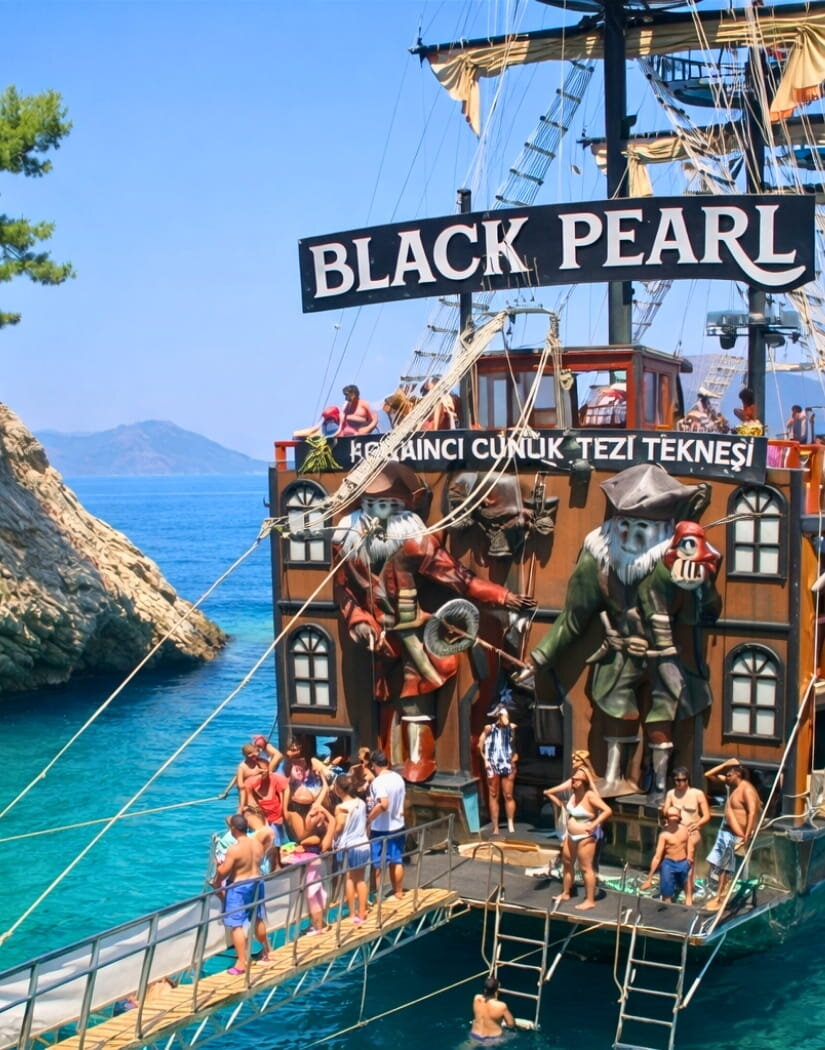 Fethiye Kelebekler Vadisi Tekne Turu - Black Pearl 