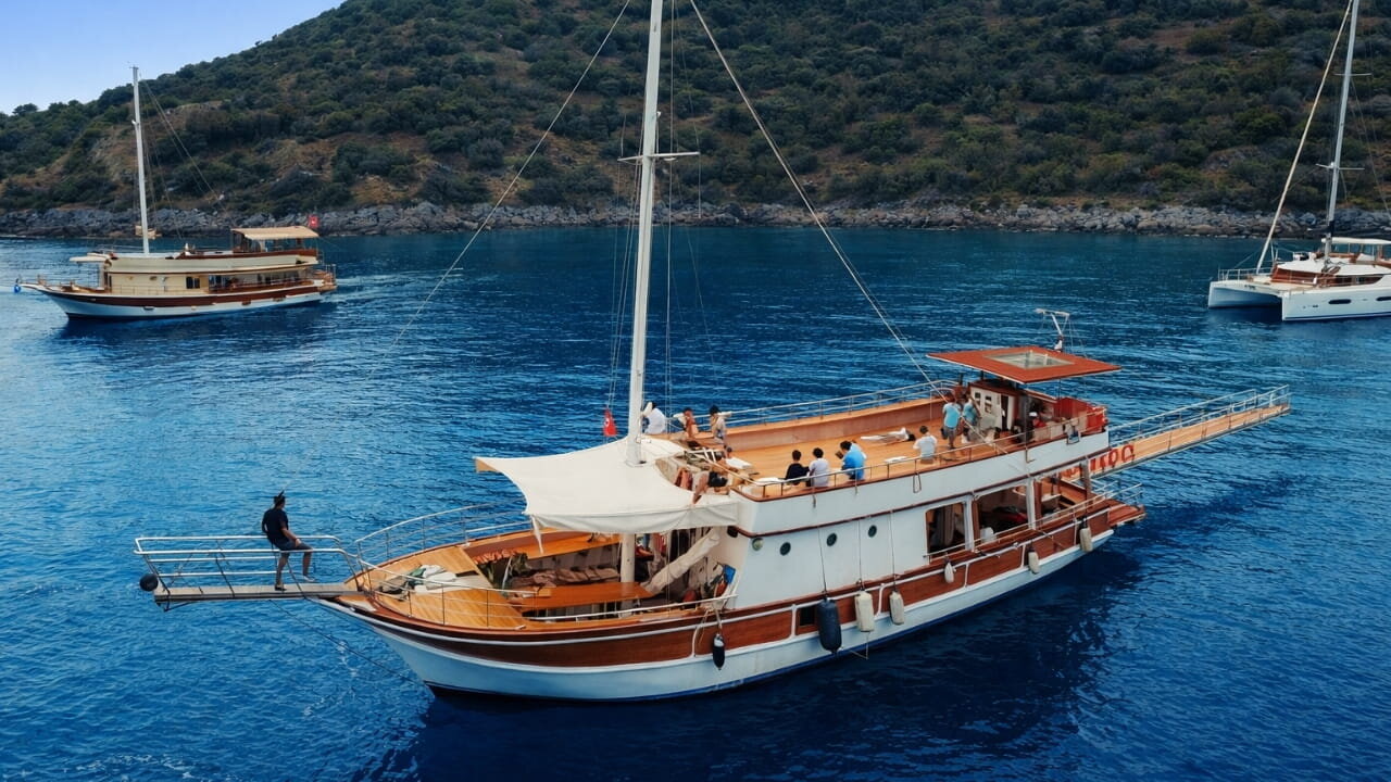 Fethiye Kelebekler Vadisi Tekne Turu- Prenses Miray 