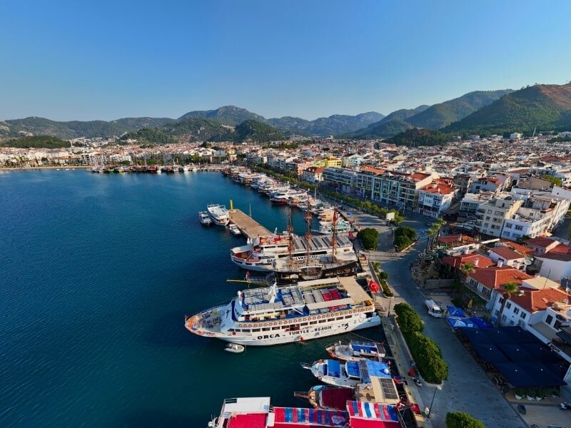Marmaris Yat Limanı'ndan Hareket
