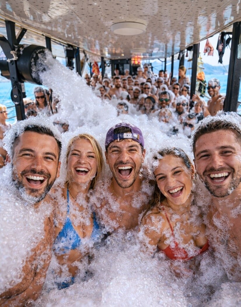Marmaris Mamma Mia Korsan Tekne Turu