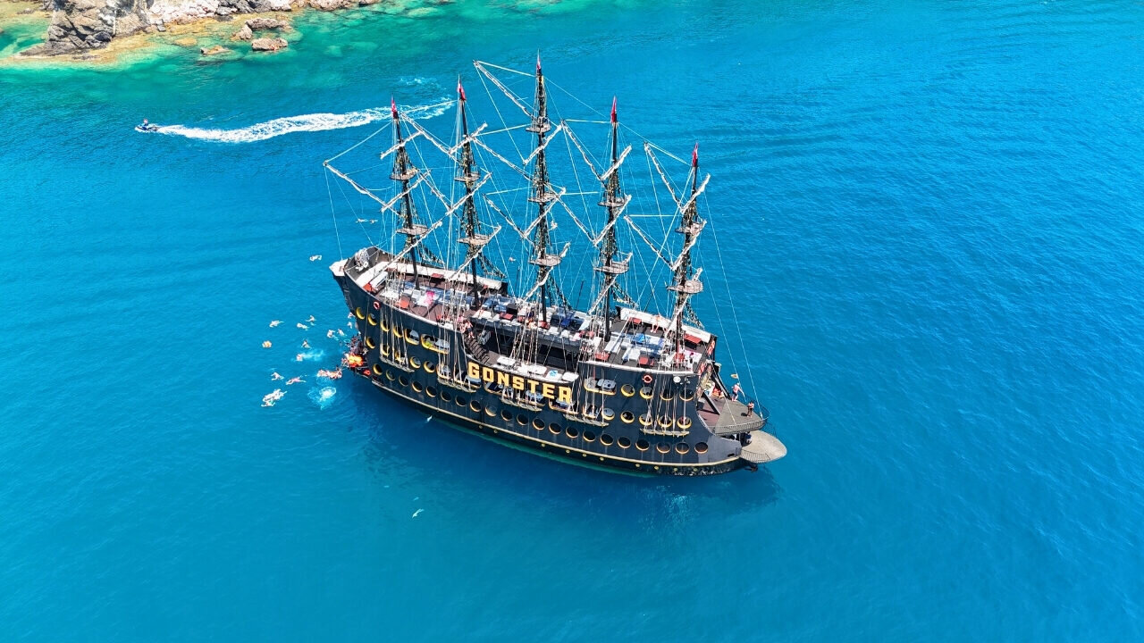 Antalya Gonster Tekne Turu