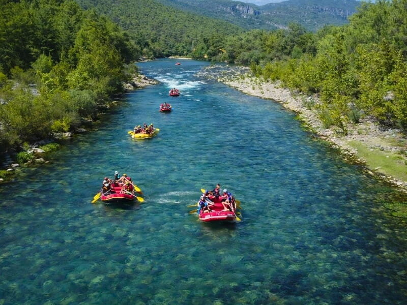 Köprülü Kanyon… Türkiye'nin En Bilinen Rafting Rotası